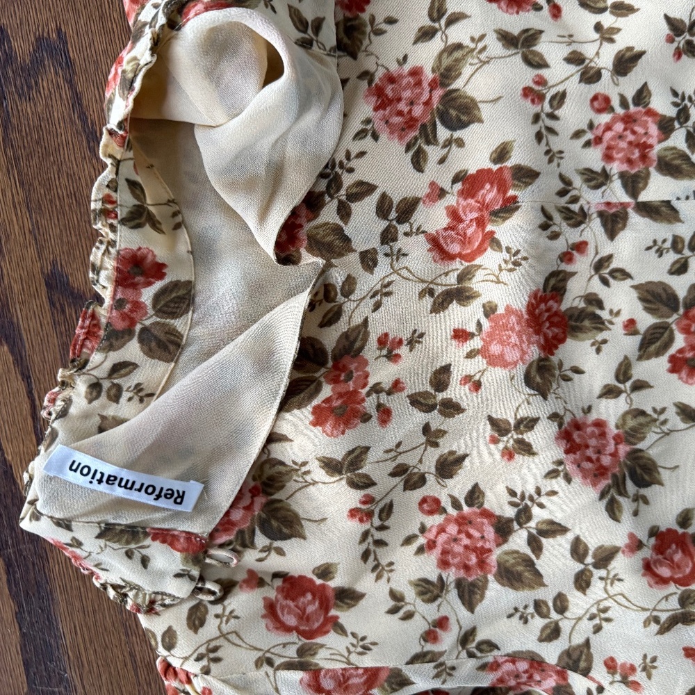 Reformation floral dress